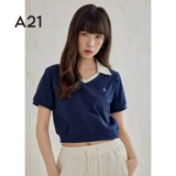 Летняя дизайнерская футболка polo, короткий рукав, тренд сезона