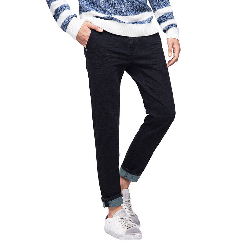 Jeans pour jeunesse pieds Slim pour automne - Ref 1481249 Image 3