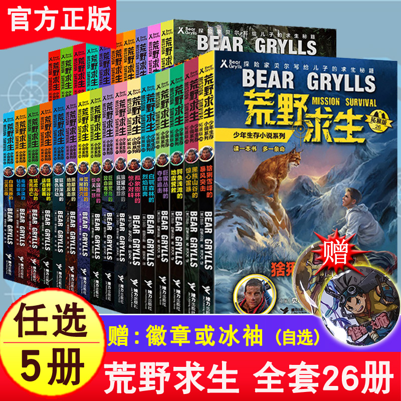 正版荒野求生少年小说系列书籍