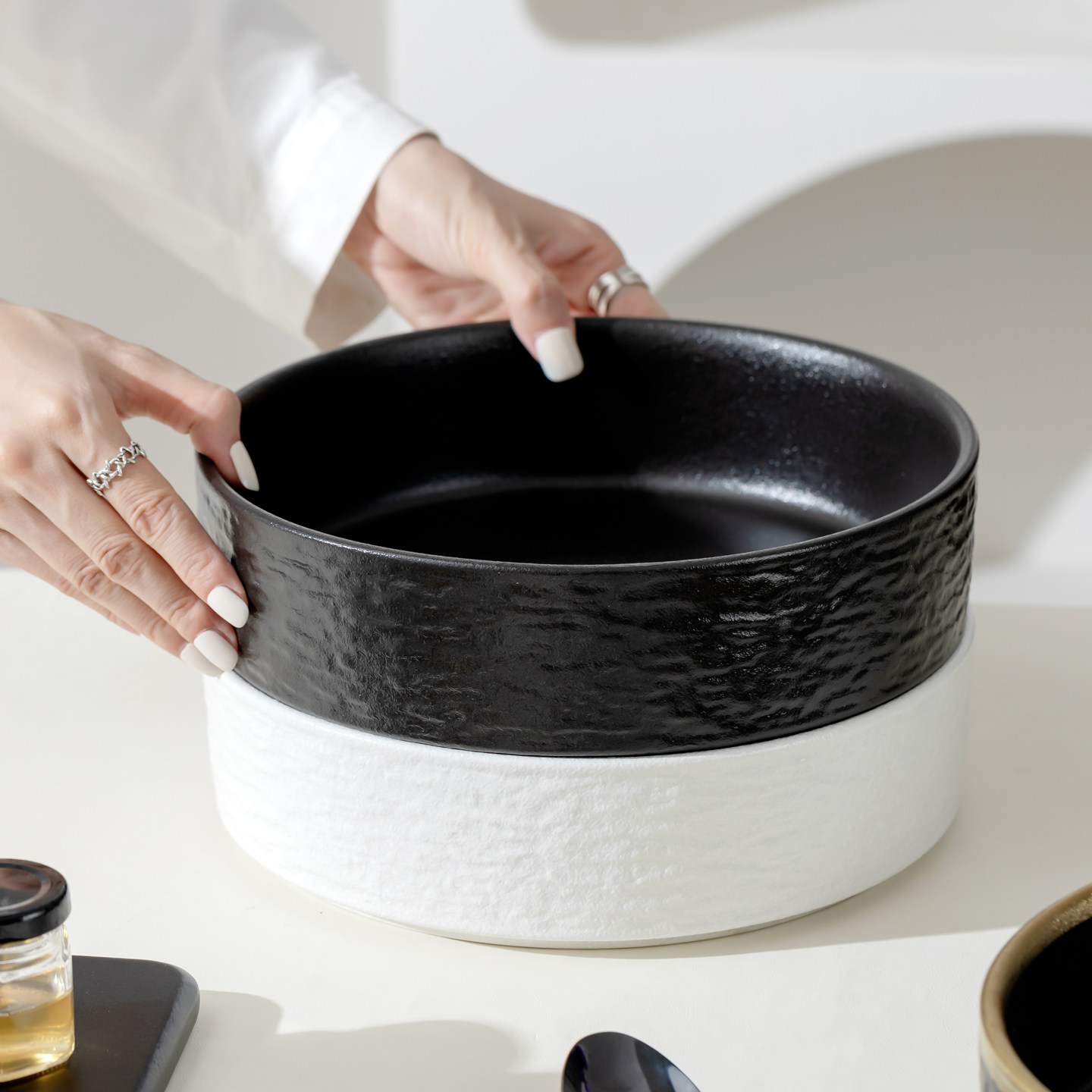 陶瓷碗水煮鱼汤碗酸菜鱼大盆碗大号干锅盆水煮肉片专用汤盆毛血旺,餐饮具,碗,淘宝优惠券,粉丝福利购,淘宝优惠卷