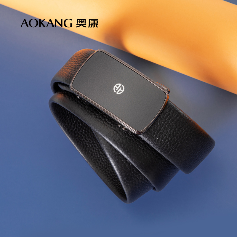 皮带奥康2023裤腰带时尚