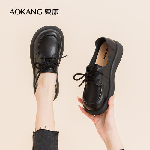 春季女鞋奥康休闲时尚
