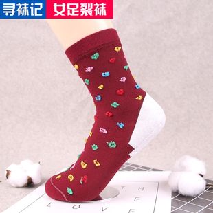 脚裂袜防裂袜子防脚后跟干裂足裂袜子男女厚棉足跟型