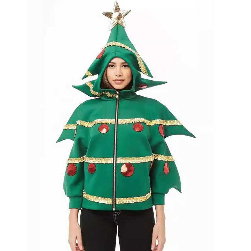圣诞节圣诞树扮演服cosplay