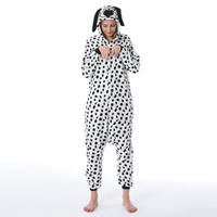 Export Dalmatian cartoon one-piece pajamas for Europe and America, children's animation performance costumes, adult male and female parent-child role-playing costumes thumbnail 6