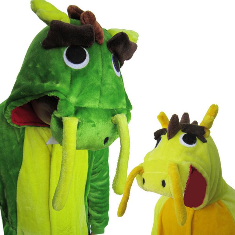 卡通动物情侣连体睡衣