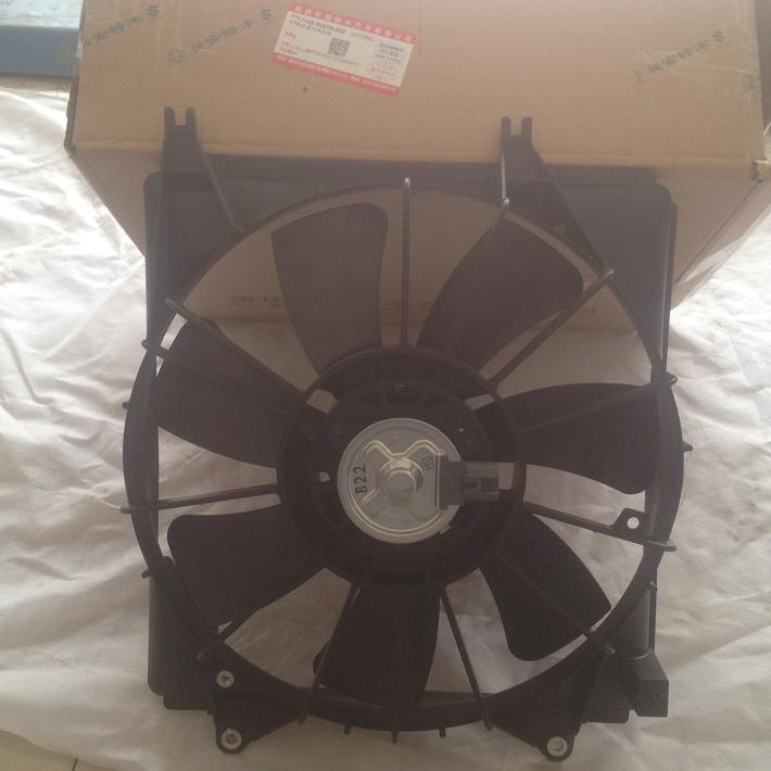 长安天语SX4尚悦锐骑水箱电子扇总成散热器风扇散热器电子扇正厂