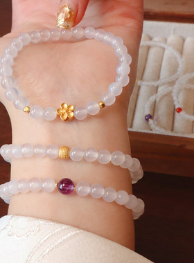 中式玉髓水晶国潮珠宝