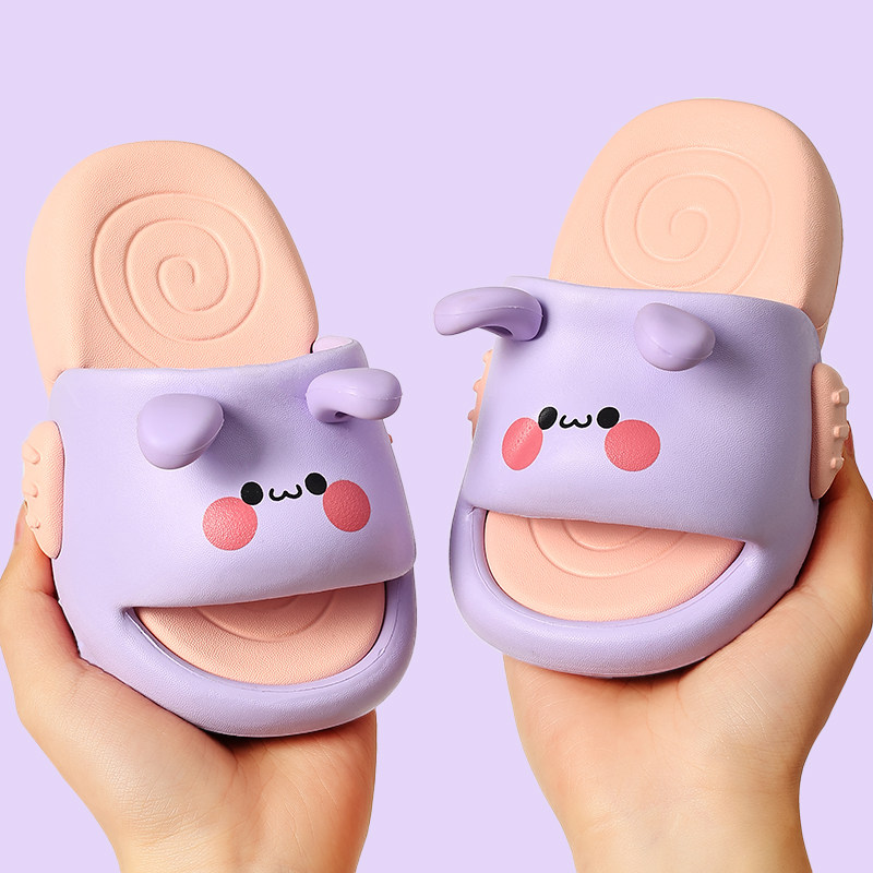 可爱儿童凉拖鞋女童2026夏季EVA居家浴室内防滑厚底小孩拖鞋女孩