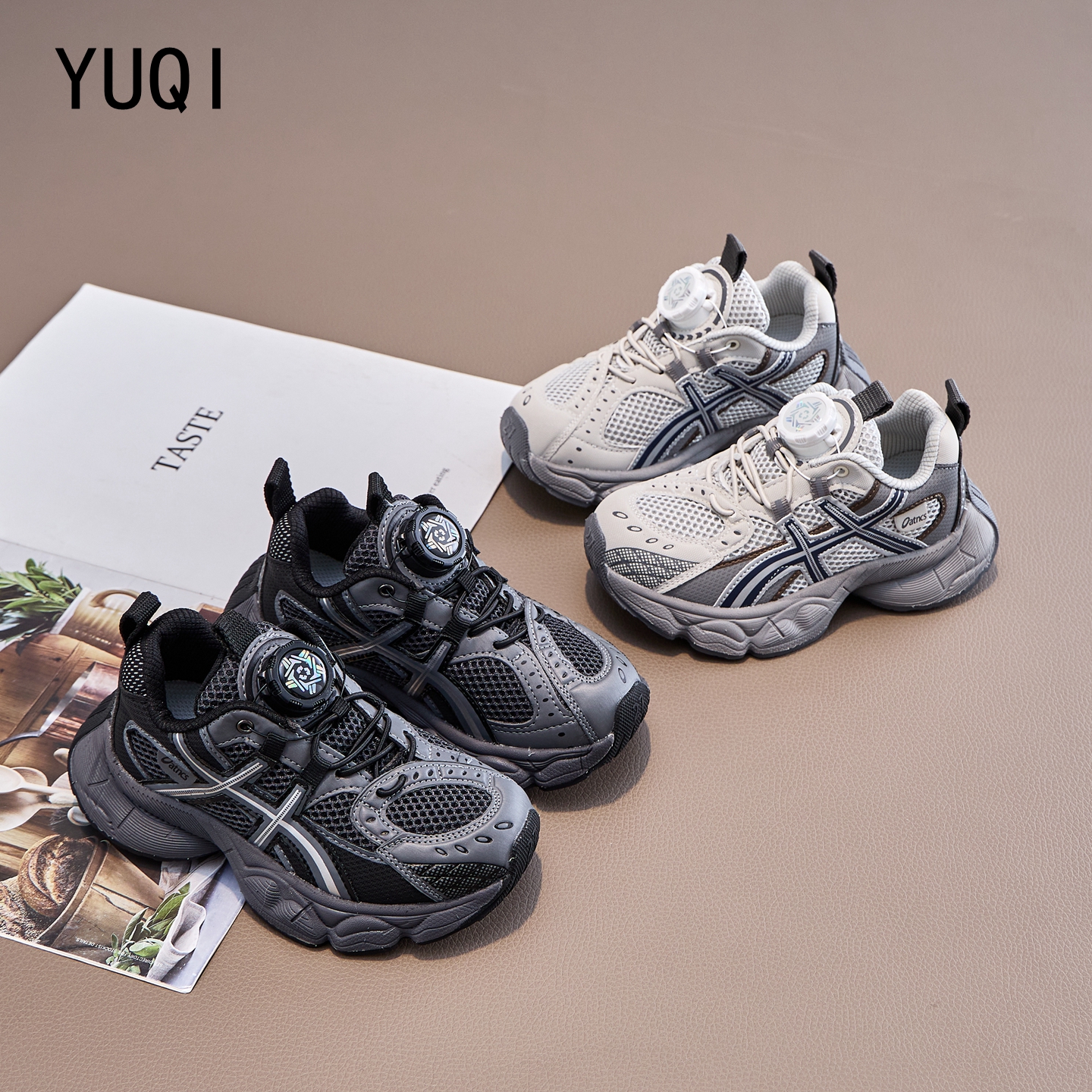 儿童运动鞋2025春秋新款网面透气女童老爹鞋轻便跑鞋男童鞋子潮鞋