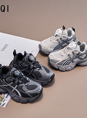 儿童运动鞋2025春秋新款网面透气女童老爹鞋轻便跑鞋男童鞋子潮鞋