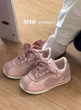 女童阿甘鞋儿童运动鞋2025春秋新款软底真皮女孩鞋子透气休闲鞋潮