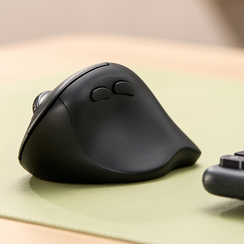 日本SANWA无线鼠标双模蓝牙静音人体工学垂直握式通用按键自定义