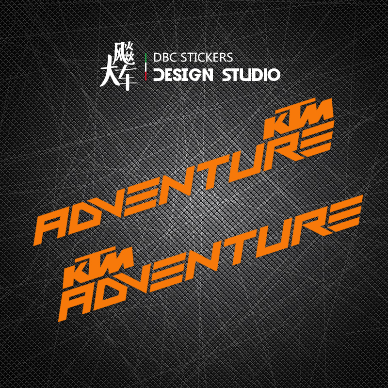 适用KTM ADV 390 790 1090 1190 1290 摩托车车架贴纸 反光贴花
