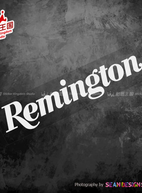 适用Remington 雷明顿 军标05 汽车贴纸水弹战术箱反光贴花
