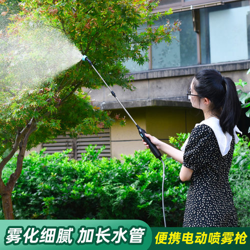 深邦充电式电动喷雾器园艺喷水壶