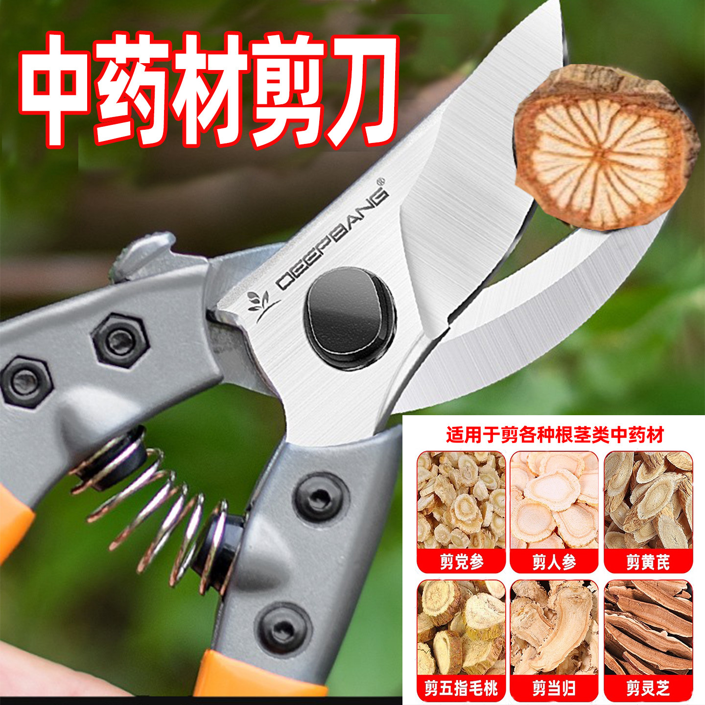 剪药材剪刀鱼胶花胶剪刀高丽参西洋参花旗参茸剪刀玛卡天麻园艺剪,鲜花速递/花卉仿真/绿植园艺,剪刀,淘宝优惠券,粉丝福利购,淘宝优惠卷