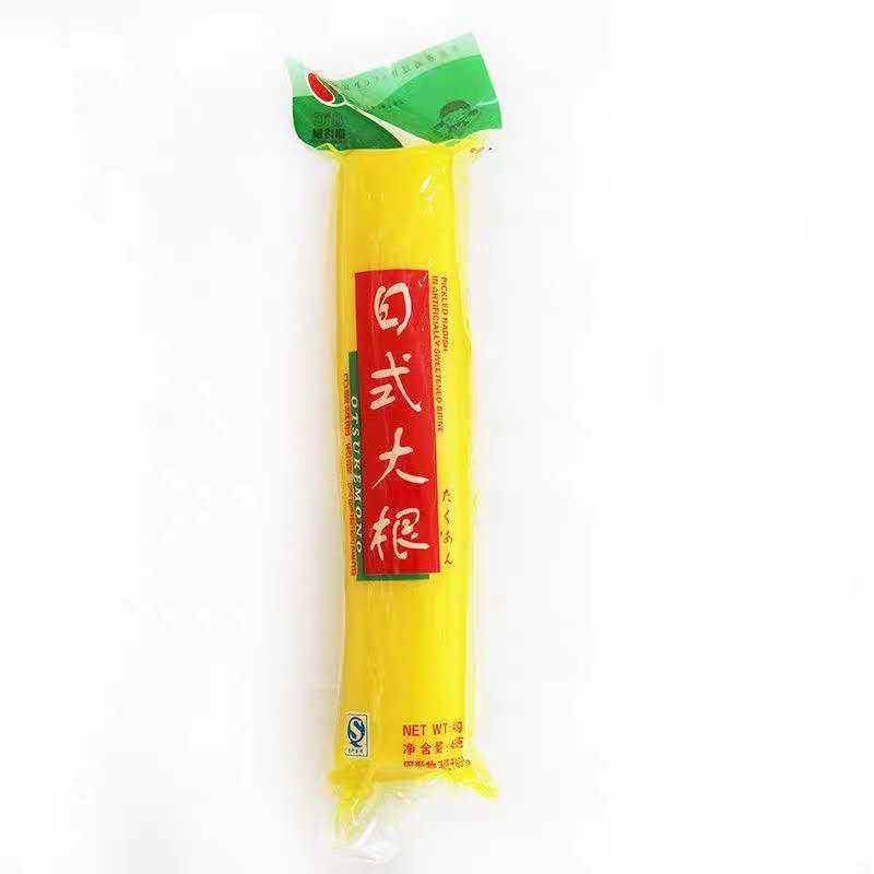 木之芽日式大根寿司料理调味金大根酸甜黄萝卜条 整箱500克*15根