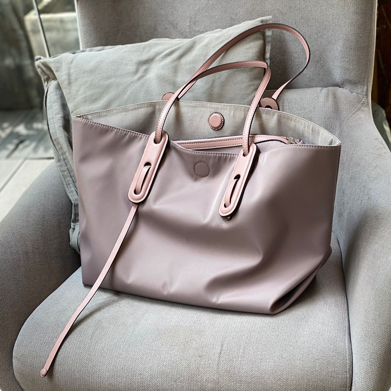 麦淇朵通勤大包2020新款大容量防水牛津布手提电脑托特包女单肩包