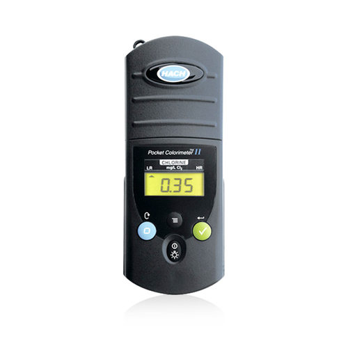 HACH/哈希PCII袖珍式比色计余氯总氯二氧化氯水质检测仪套餐