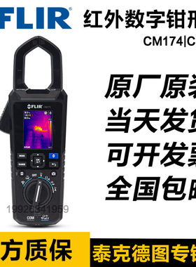 美国菲力尔 FLIR CM174/CM275 红外成像数字钳形表dm285