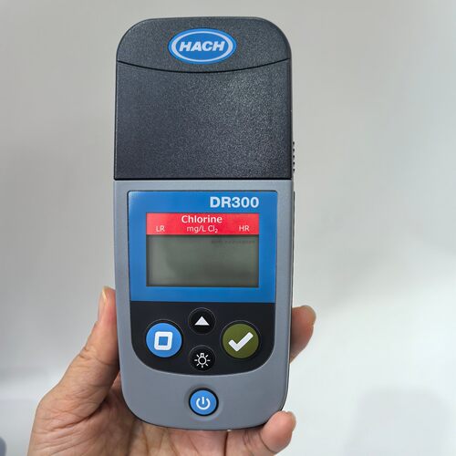 HACH/哈希DR300比色计余氯总氯二氧化氯水质检测仪
