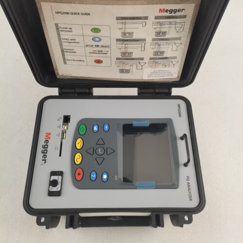Megger MPQ2000便携式电能质量分析仪美国MPQ2000