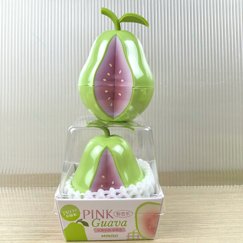 名创优品水果乐园粉芭乐香薰膏