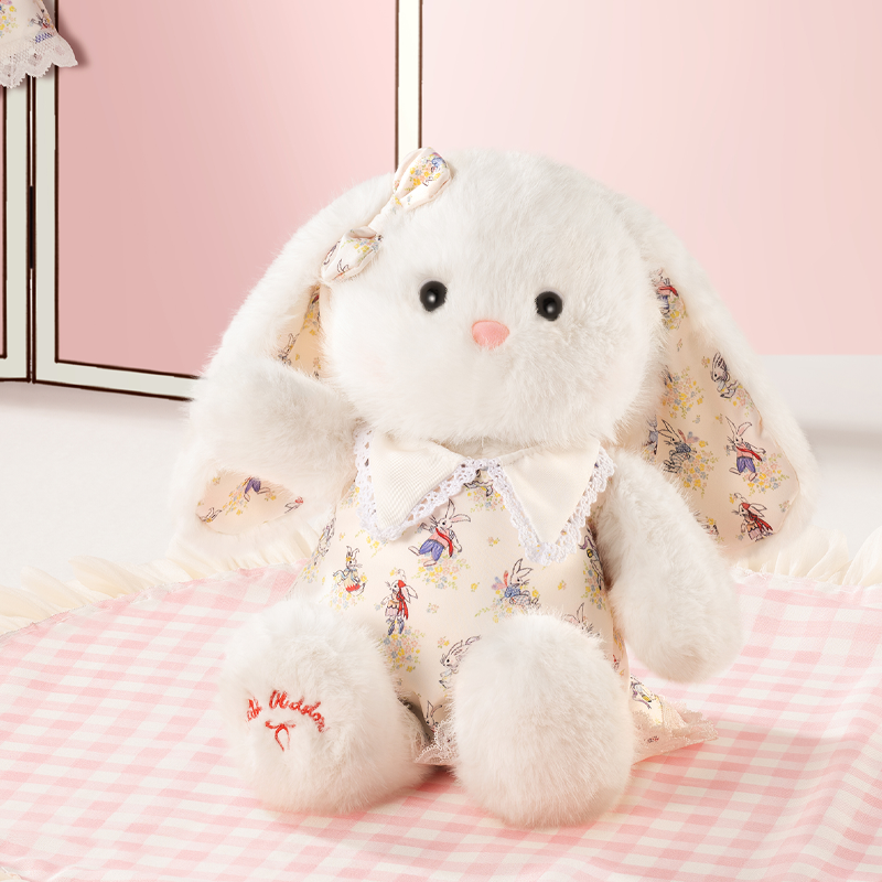 MINISO名创优品Cath Kidston花园工坊系列-塔妮兔坐姿公仔玩偶枕