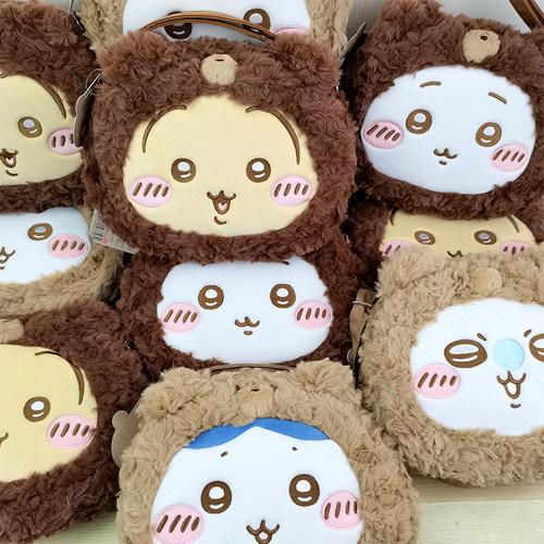MINISO名创优品chiikawa系列毛茸茸季小熊包乌萨奇吉伊手提单肩包