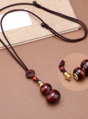 速效救心丸挂坠檀木急救