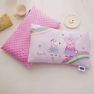 儿童枕头安抚豆豆枕纯棉四季通用小学生幼儿园宝宝婴儿枕芯可水洗