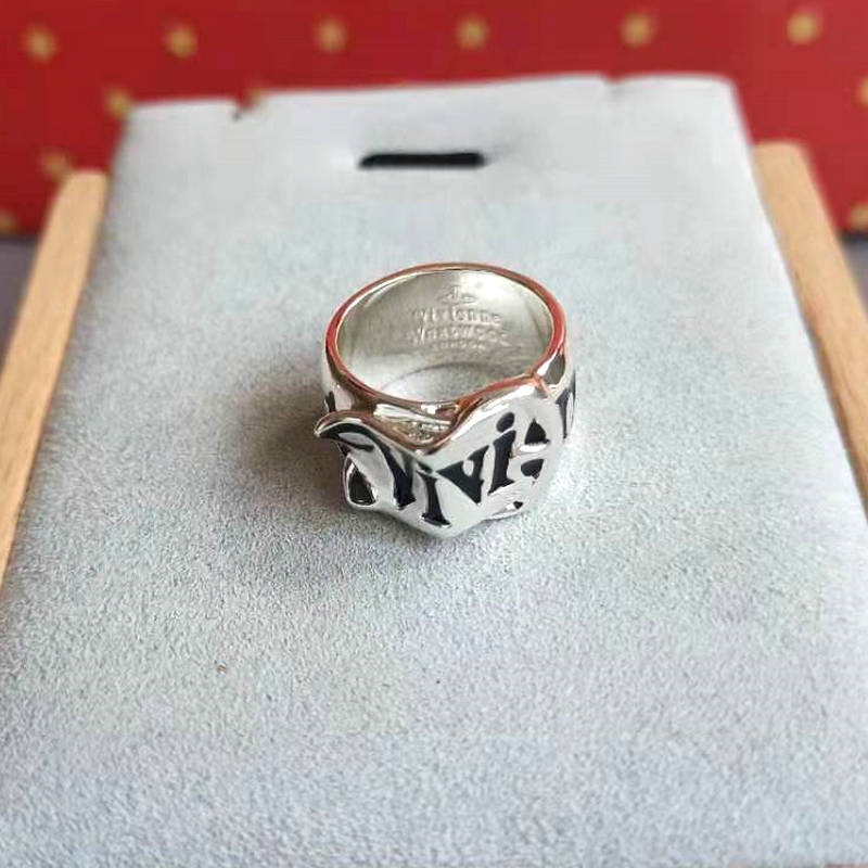 thumbnail for letter Wide Belt Buckle Ring Saturn Ring