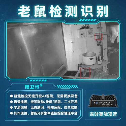 明厨亮灶AI边缘盒子内置60+算法