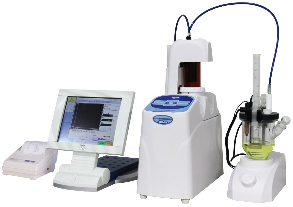 日本kem混合法卡尔费休水分仪mkh-700停产替代型号mkh-710m