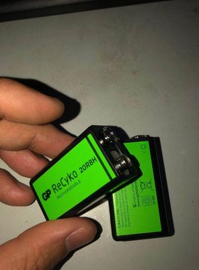原装德国科纳沃茨特EFM022电池9V GP ReCyKo 20R8H充电器BCU-022