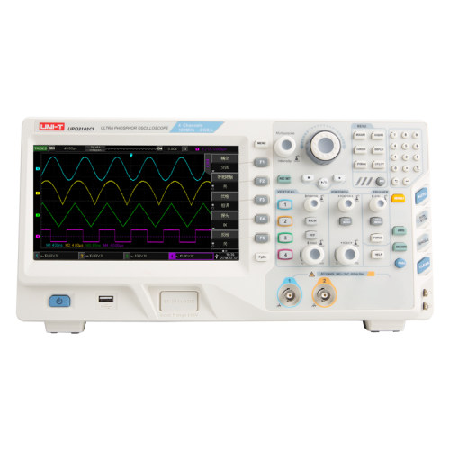 优利德四通道数字存储荧光示波器UPO3102CS/3202CS/3104CS/3204CS