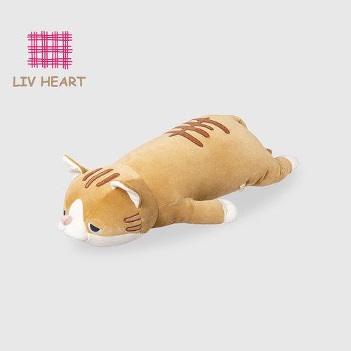 睡觉猫咪玩偶抱枕livheart