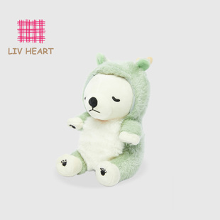 LIVHEART北极熊玩偶变装 龙公仔玩偶毛绒玩具娃娃吉祥物礼物女