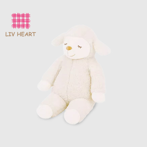 LIVHEART小羊玩偶睡觉抱枕