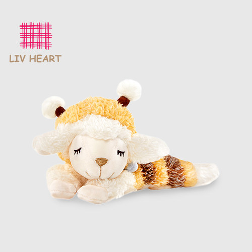 LIVHEART蜜蜂羊护手垫玩偶