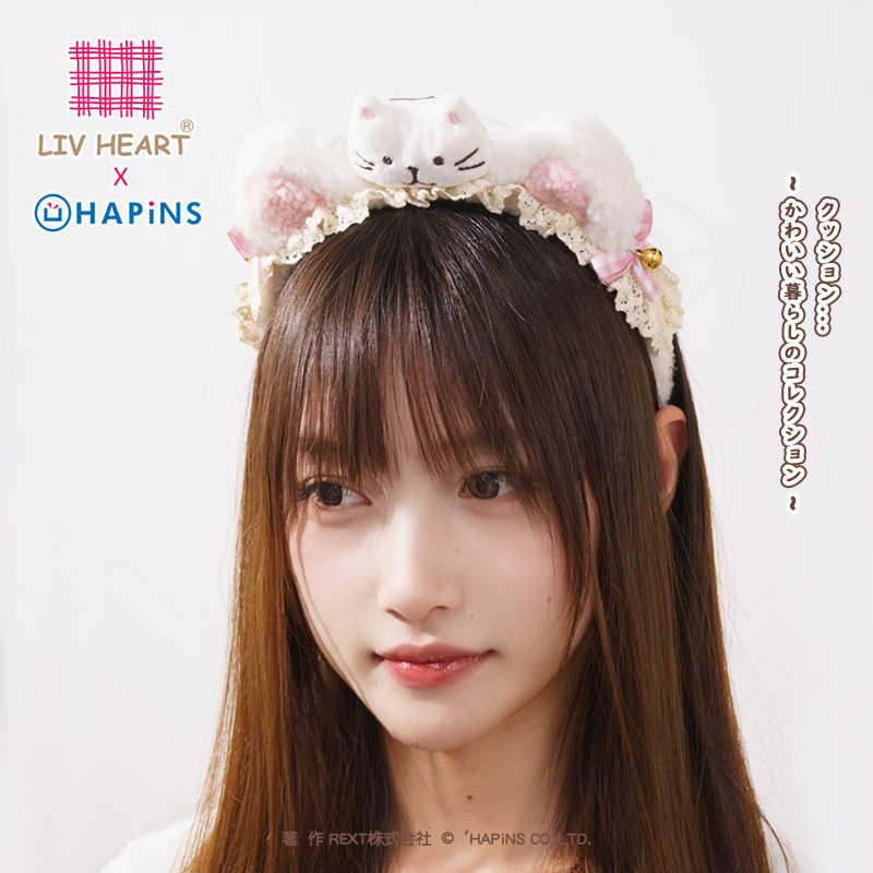 LIVHEART三花猫可爱发箍