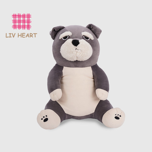 LIVHEART雪纳瑞玩偶睡觉抱枕