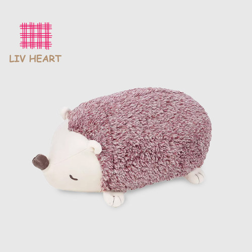 LIVHEART刺猬公仔娃娃抱枕