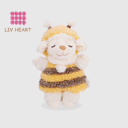 LIVHEART蜜蜂羊手偶玩偶