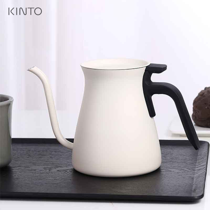Kinto日本进口细口手冲咖啡壶家用家用长嘴细嘴壶不锈钢咖啡器具