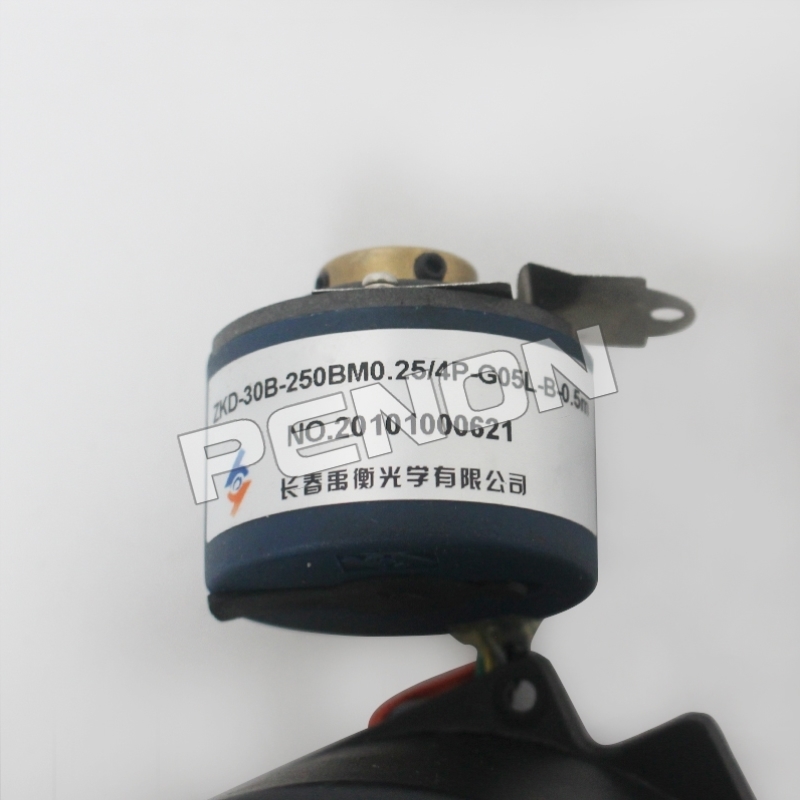 长春禹衡正品ZKD-30B-250BM0.25/4P-G05L-B-0.5m伺服电机编码器