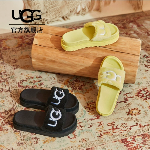 UGG Летние пляжные модные сандалии, тапочки, сезон 2021, с печатью вашего логотипа