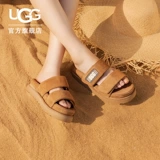 Летние комфортные угги, слайдеры на платформе на липучке, тапочки, 2022