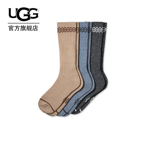UGG舒适塔斯曼提花短袜